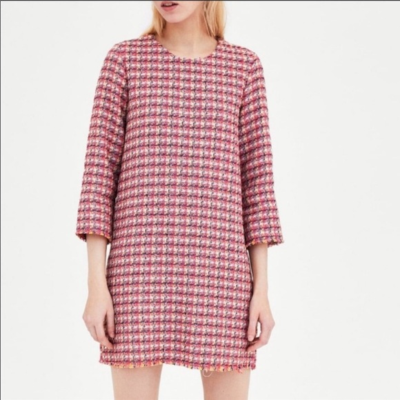 Zara Dresses & Skirts - ZARA tweed dress